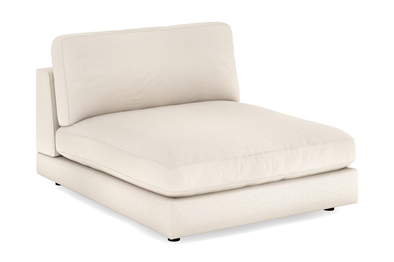 Arken 1-istuttava Divaanimoduuli Kankaalla - Beige - Huonekalut - Sohva - Moduulisohva - Muut moduulisohvan moduulit