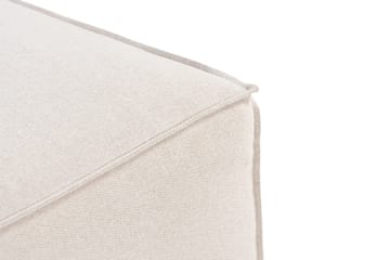 Cubo 1-istuttava Suorakulmainen Rahi Kangas 80 cm leveä - Beige - Huonekalut - Sohva - Moduulisohva - Muut moduulisohvan moduulit
