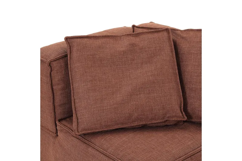 Kulmamoduuli Trianta - Ruskea/Musta - Huonekalut - Sohva - Moduulisohva - Muut moduulisohvan moduulit