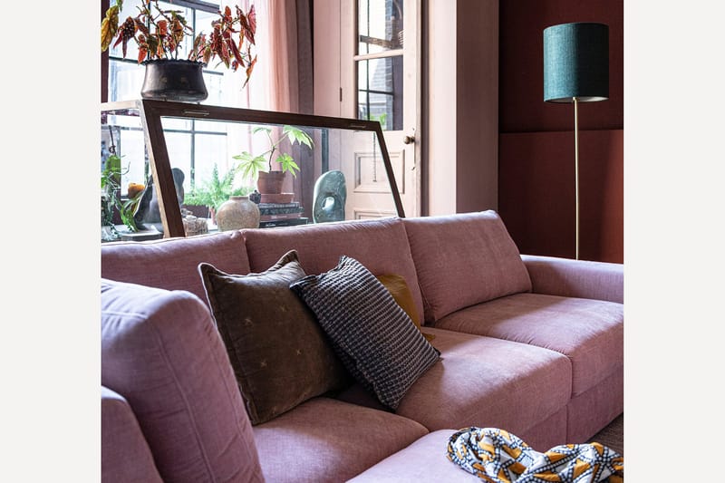 Oikeamoduuli Havelberg - Roosa - Huonekalut - Sohva - Moduulisohva - Muut moduulisohvan moduulit