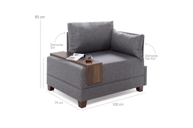 Nojatuoli Bulgaria - Huonekalut - Sohva - Moduulisohva - Muut moduulisohvan moduulit