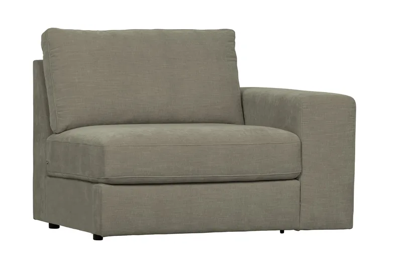 Oikeamoduuli Havelberg - Lämminharmaa - Huonekalut - Sohva - Moduulisohva - Muut moduulisohvan moduulit