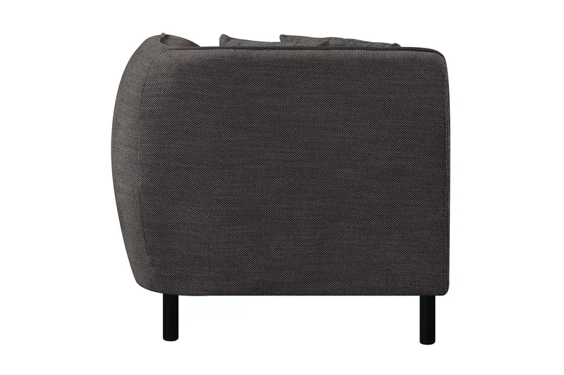 Oikeamoduuli Whitfield - Tummanharmaa - Huonekalut - Sohva - Moduulisohva - Muut moduulisohvan moduulit