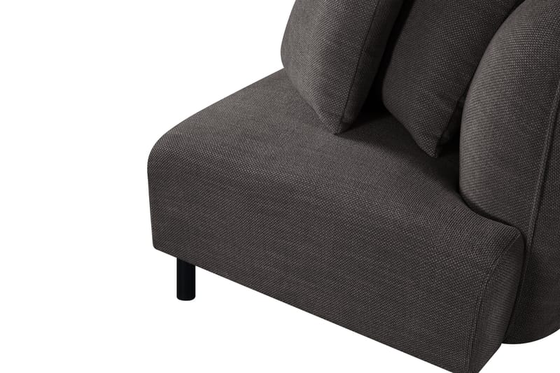 Oikeamoduuli Whitfield - Tummanharmaa - Huonekalut - Sohva - Moduulisohva - Muut moduulisohvan moduulit