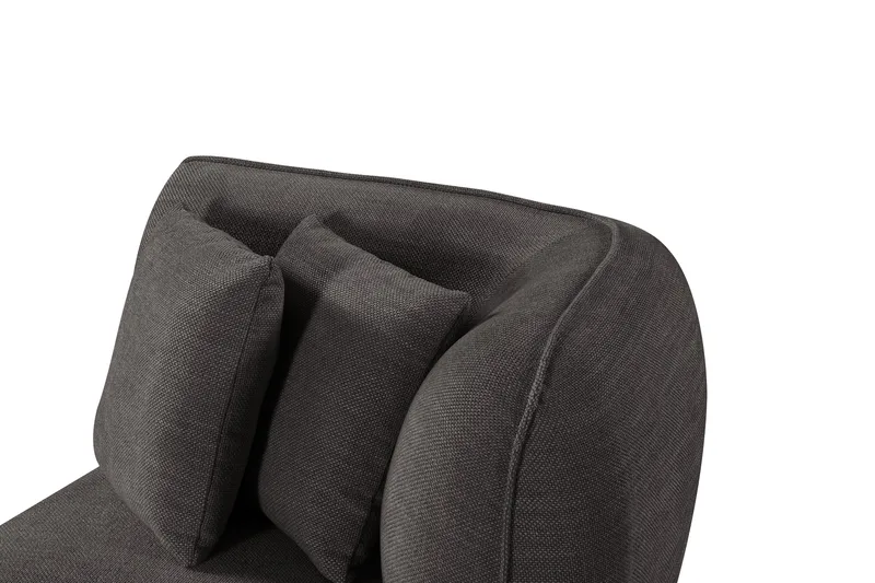 Oikeamoduuli Whitfield - Tummanharmaa - Huonekalut - Sohva - Moduulisohva - Muut moduulisohvan moduulit