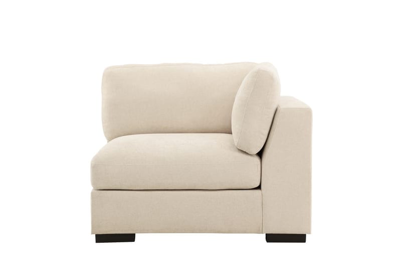 Oikeanpuoleinen moduuli Salerno kankaalla - Beige - Huonekalut - Sohva - Moduulisohva - Kulmamoduuli