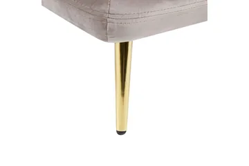 Schäslong Beliani Gonesse Beige, Grå, Guld Beige||Grey||GOLD - Huonekalut - Sohva - Moduulisohva - Muut moduulisohvan moduulit