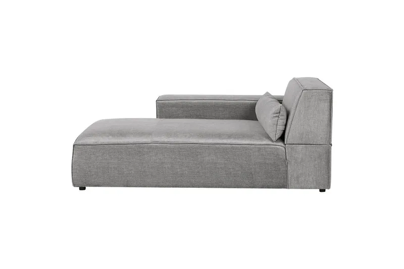 Schäslong Beliani Hellnar Beige, Högervänd NO_BRAND Light grey Right-faced, undefined