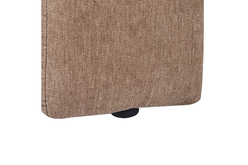 Schäslong Beliani Lannils Brun, Svart, Högervänd Brown||Black Left-faced - Huonekalut - Sohva - Moduulisohva - Muut moduulisohvan moduulit