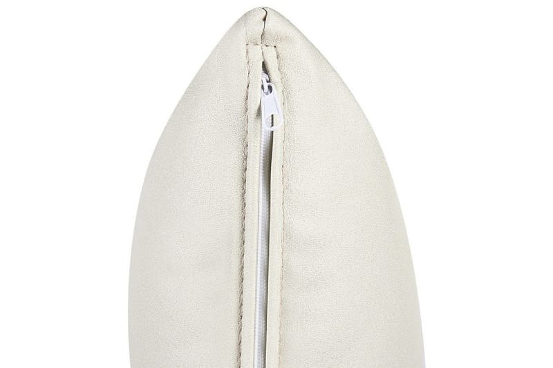 Schäslong Beliani Lannils Brun, Svart, Högervänd White||Black Left-faced - Huonekalut - Sohva - Moduulisohva - Muut moduulisohvan moduulit