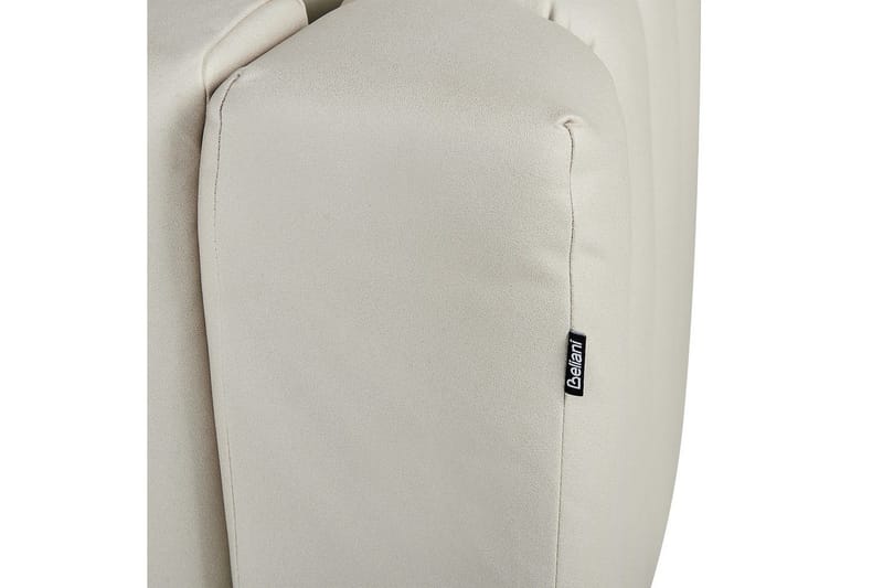 Schäslong Beliani Lannils Brun, Svart, Högervänd White||Black Left-faced - Huonekalut - Sohva - Moduulisohva - Muut moduulisohvan moduulit