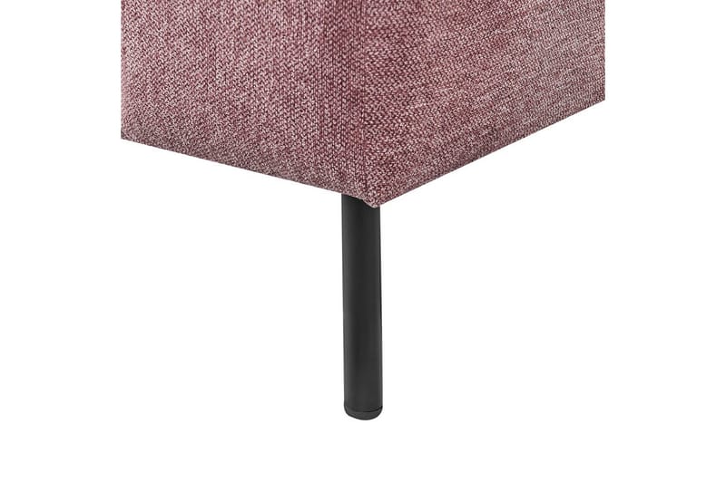 Schäslong Beliani Lannils Brun, Svart, Högervänd Pink Right-faced - Vaaleanpunainen - Huonekalut - Sohva - Moduulisohva - Muut moduulisohvan moduulit