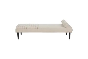 Schäslong Beliani Mauriac Beige Beige - Huonekalut - Sohva - Moduulisohva - Muut moduulisohvan moduulit