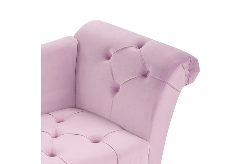 Schäslong Beliani Nantilly NO_BRAND Violet - Huonekalut - Sohva - Sohvasängyt