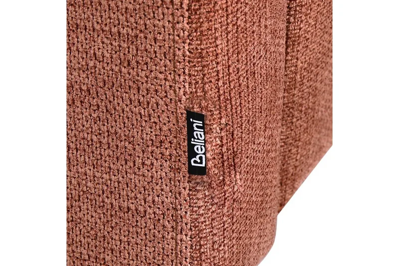 Schäslong Beliani Riom Grön, Svart, Högervänd Red Left-faced - Punainen - Huonekalut - Sohva - Moduulisohva - Muut moduulisohvan moduulit