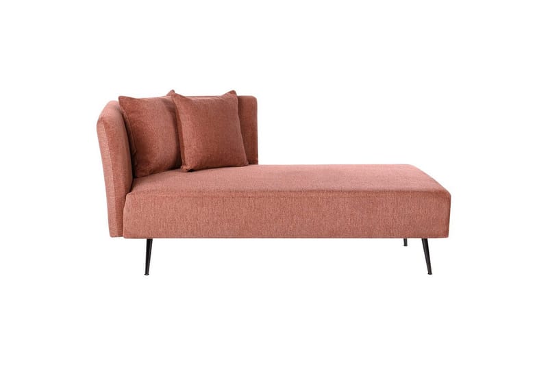 Schäslong Beliani Riom Grön, Svart, Högervänd Red Left-faced - Punainen - Huonekalut - Sohva - Moduulisohva - Muut moduulisohvan moduulit