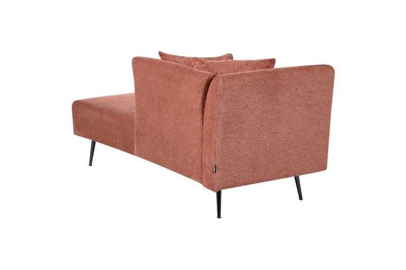 Schäslong Beliani Riom Grön, Svart, Högervänd Red Left-faced - Punainen - Huonekalut - Sohva - Moduulisohva - Muut moduulisohvan moduulit