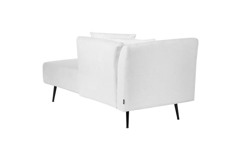 Schäslong Beliani Riom Grön, Svart, Högervänd White||Black Left-faced - Huonekalut - Sohva - Moduulisohva - Muut moduulisohvan moduulit