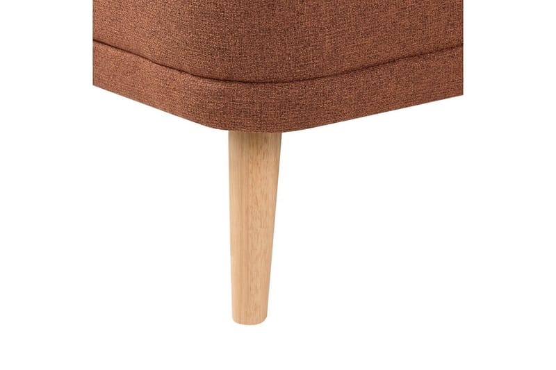 Schäslong Beliani Tanlay Beige, ljust trä, Högervänd Light brown||Light colored wood Right-faced - Huonekalut - Sohva - Moduulisohva - Muut moduulisohvan moduulit