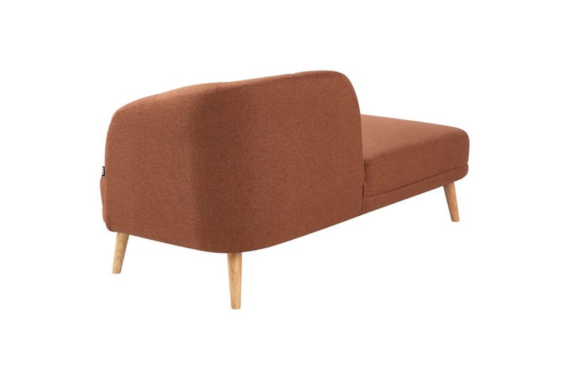 Schäslong Beliani Tanlay Beige, ljust trä, Högervänd Light brown||Light colored wood Right-faced - Huonekalut - Sohva - Moduulisohva - Muut moduulisohvan moduulit