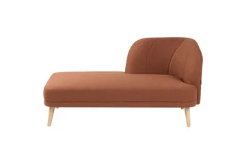 Schäslong Beliani Tanlay Beige, ljust trä, Högervänd NO_BRAND Light brown||Light colored wood Right-faced