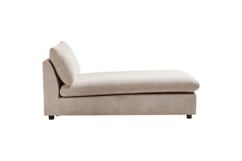 Schäslong Beliani Vizille Beige NO_BRAND Beige - Huonekalut - Sohva - Moduulisohva - Muut moduulisohvan moduulit