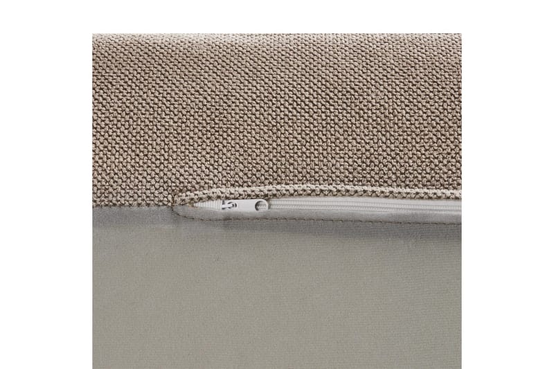 Schäslong Beliani Vizille Beige NO_BRAND Beige - Huonekalut - Sohva - Moduulisohva - Muut moduulisohvan moduulit