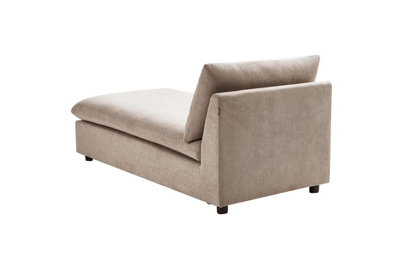 Schäslong Beliani Vizille Beige NO_BRAND Beige - Huonekalut - Sohva - Moduulisohva - Muut moduulisohvan moduulit
