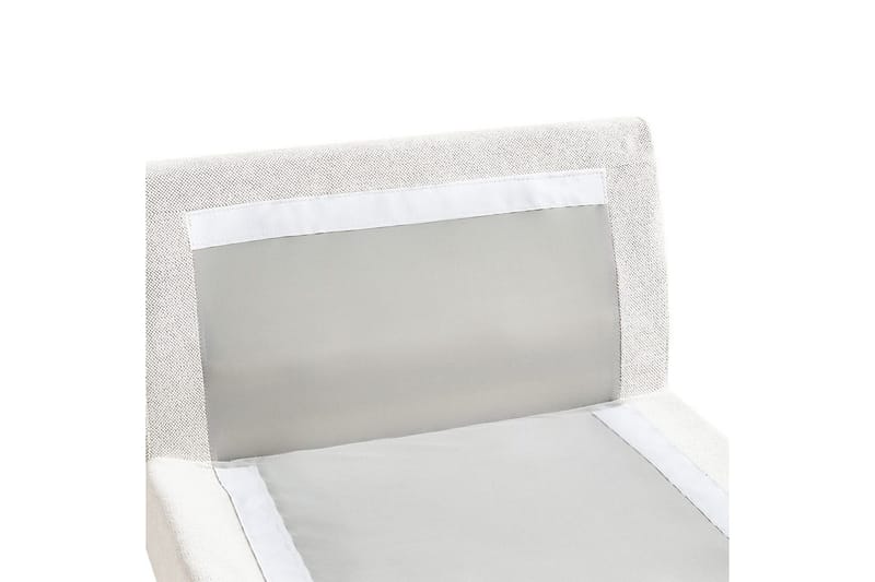 Schäslong Beliani Vizille Beige NO_BRAND White - Valkoinen - Huonekalut - Sohva - Moduulisohva - Muut moduulisohvan moduulit