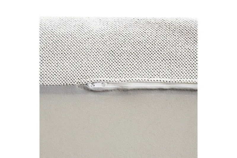 Schäslong Beliani Vizille Beige White - Valkoinen - Huonekalut - Sohva - Moduulisohva - Muut moduulisohvan moduulit