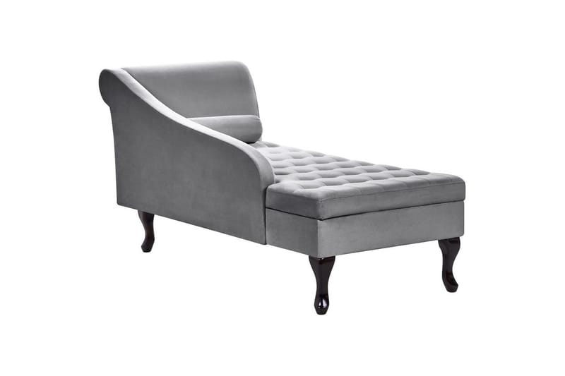 Schäslong Beliani Pessac Beige, svart, Högervänd Light grey||Black Right-faced - Huonekalut - Sohva - Moduulisohva - Muut moduulisohvan moduulit