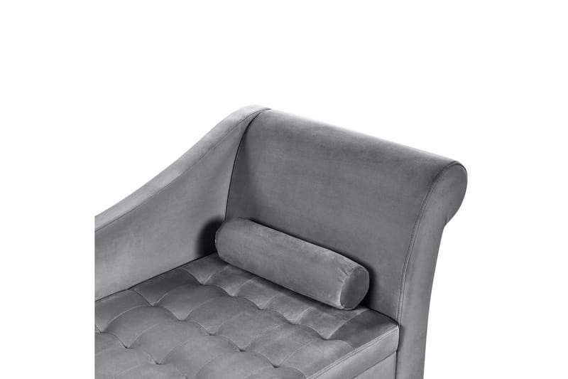 Schäslong Beliani Pessac Beige, svart, Högervänd Light grey||Black Right-faced - Huonekalut - Sohva - Moduulisohva - Muut moduulisohvan moduulit