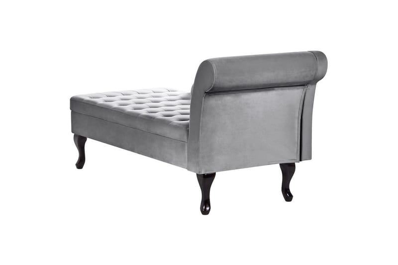 Schäslong Beliani Pessac Beige, svart, Högervänd Light grey||Black Right-faced - Huonekalut - Sohva - Moduulisohva - Muut moduulisohvan moduulit