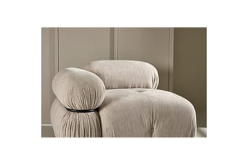 Sohvamoduuli Kulmamoduuli Oikea Mika - Beige - Huonekalut - Sohva - Moduulisohva - Kulmamoduuli