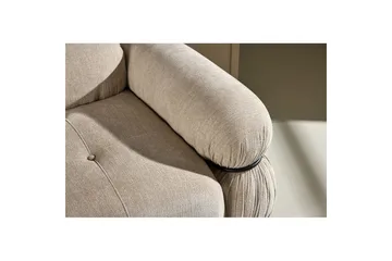 Sohvamoduuli Kulmamoduuli Vasen Mika - Beige - Huonekalut - Sohva - Moduulisohva - Kulmamoduuli