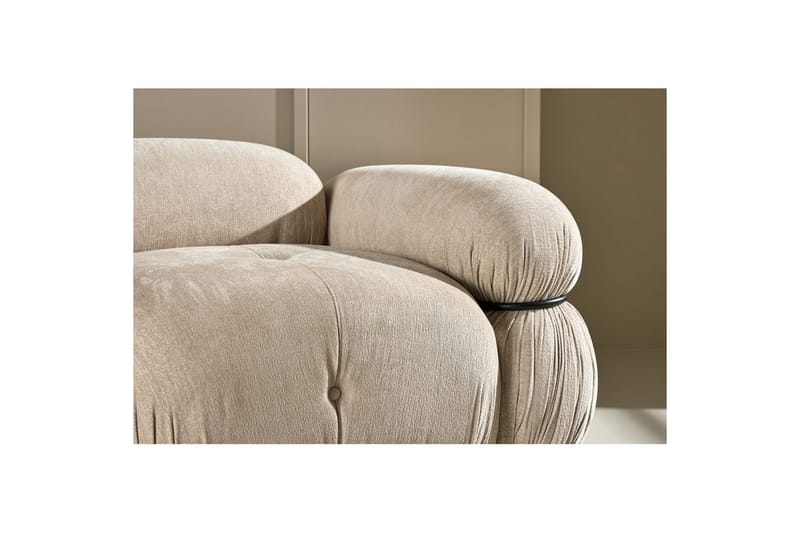 Sohvamoduuli Kulmamoduuli Vasen Mika - Beige - Huonekalut - Sohva - Moduulisohva