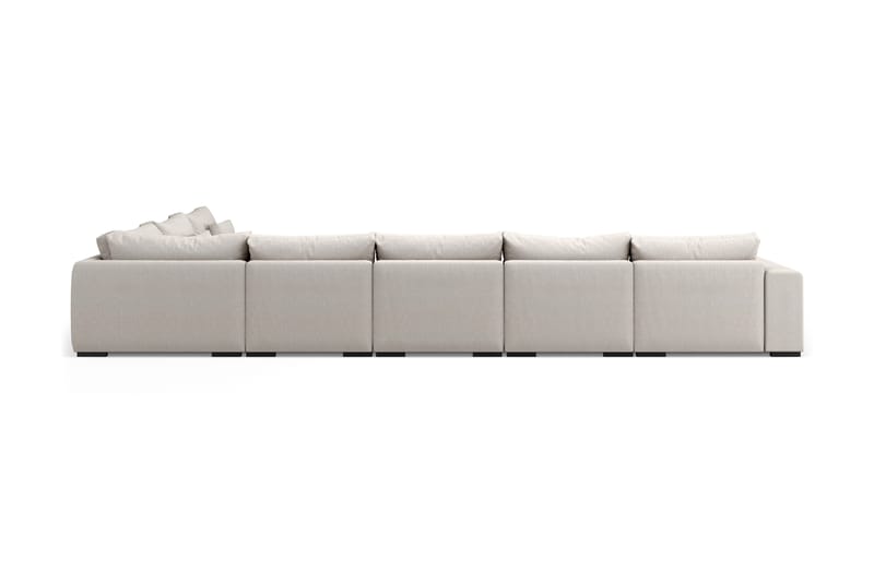 U-Moduulisohva Columbus Large divaanilla Vasen - Beige - Huonekalut - Sohva - Moduulisohva