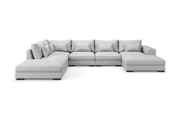 U-Moduulisohva Dubai divaanilla Oikea