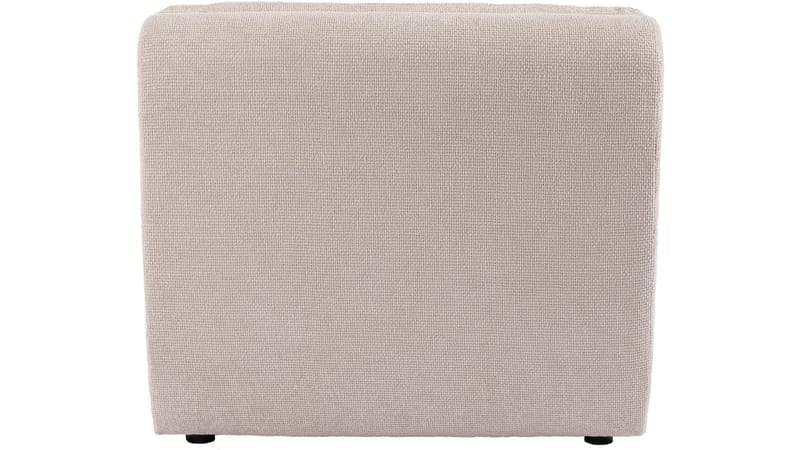 Valdoro-keskimoduuli kankaalla 87 cm - Beige - Huonekalut - Sohva - Moduulisohva