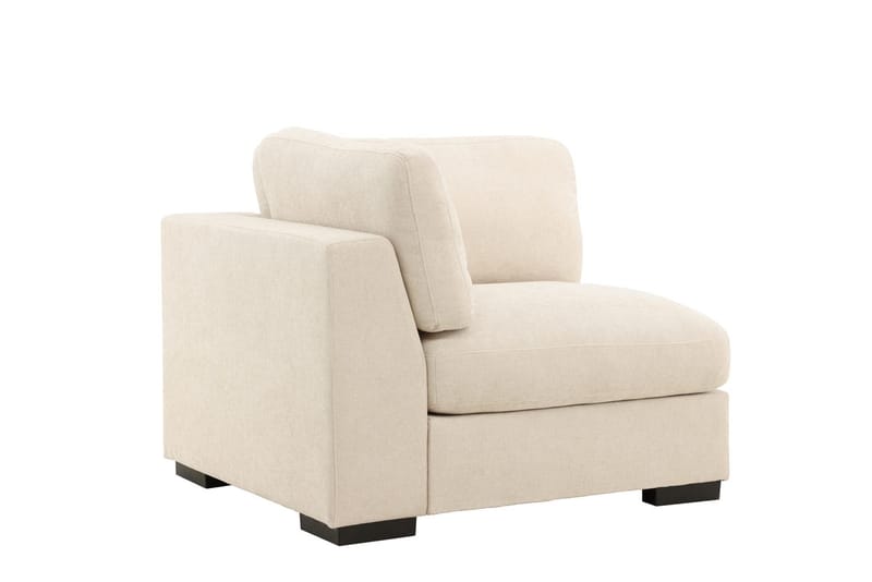 Vasemmanpuoleinen moduuli Salerno kankaalla - Beige - Huonekalut - Sohva - Moduulisohva - Kulmamoduuli