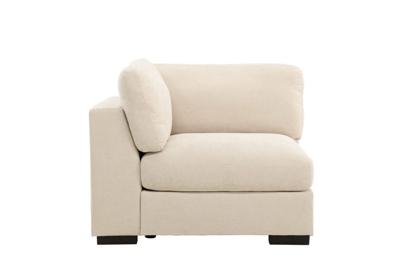 Vasemmanpuoleinen moduuli Salerno kankaalla - Beige - Huonekalut - Sohva - Moduulisohva - Kulmamoduuli
