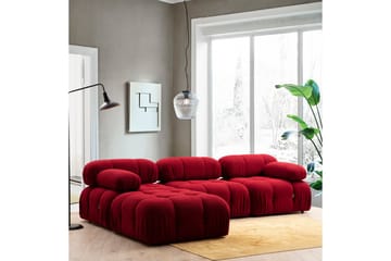 Vasenmoduuli Belgin 95 cm - Punainen - Huonekalut - Sohva - Moduulisohva - Muut moduulisohvan moduulit