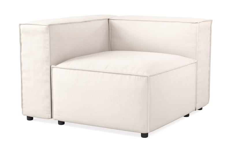 Vasenmoduuli Narender 108 cm - Beige - Huonekalut - Sohva - Moduulisohva - Muut moduulisohvan moduulit