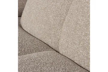Mojo kuplamainen sohva 164 cm kangasta - Beige - Huonekalut - Sohva - 2:n istuttava sohva