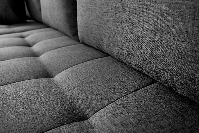 Divaanivuodesohva Jonner 4:n ist Käännettävä - Musta - Huonekalut - Sohva - Nahkasohva