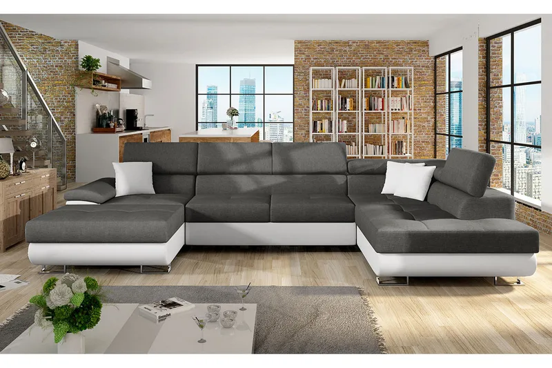 Kulmasohva Cotere Oikea - Huonekalut - Sohva - Nahkasohva