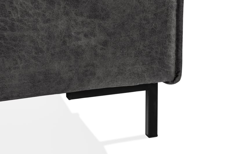 Kulmasohva Minou Sekoitenahka - Tummanharmaa - Huonekalut - Sohva - Nahkasohva