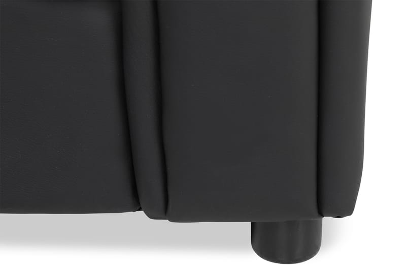 Kulmasohva Salvador Oikea - Musta - Huonekalut - Sohva - Nahkasohva