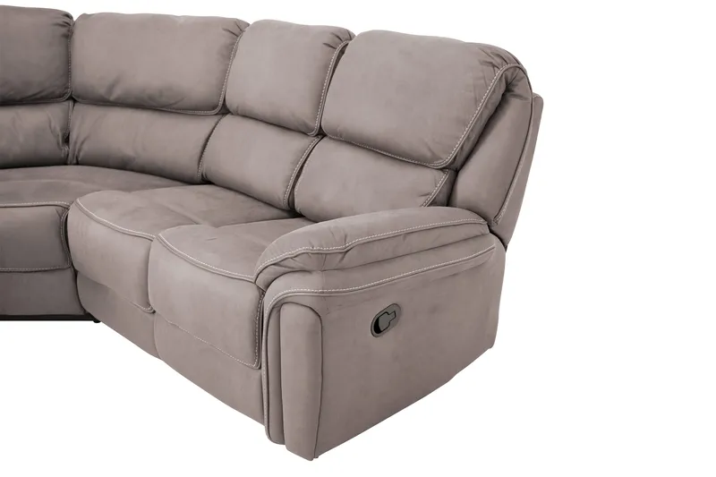 Kulmasohva Saranda Keinonahka - Harmaa - Huonekalut - Sohva - Kulmasohva