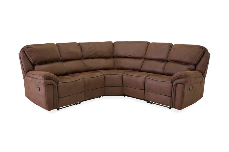 Kulmasohva Saranda Keinonahka, Ruskea